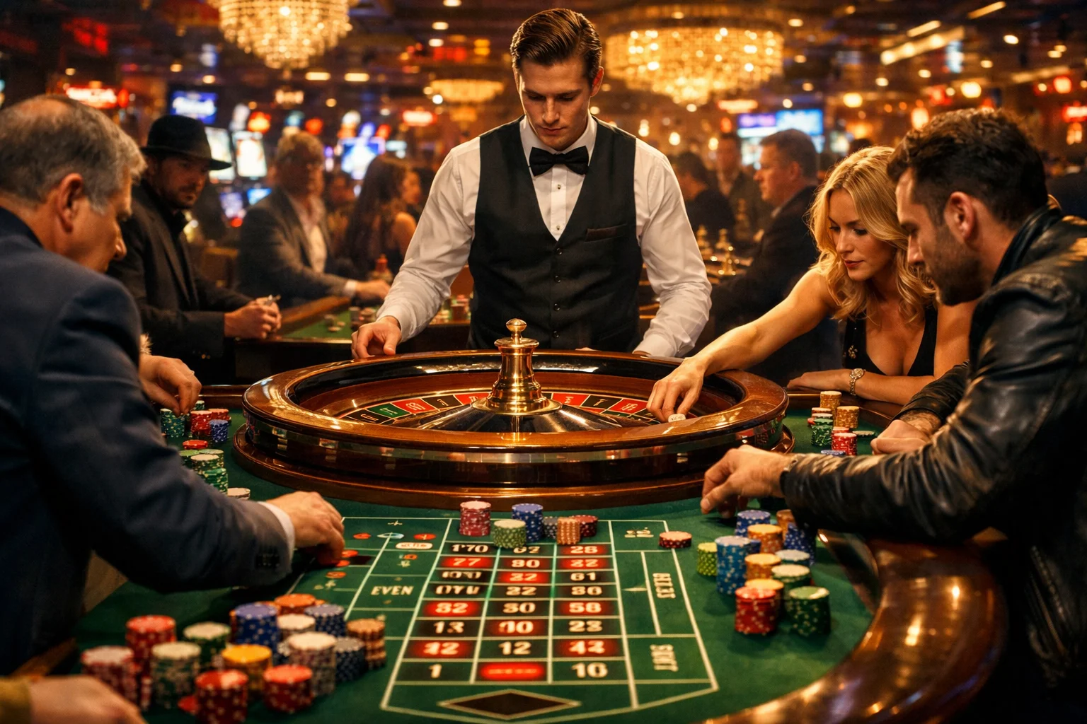 Reglas de la ruleta en el casino